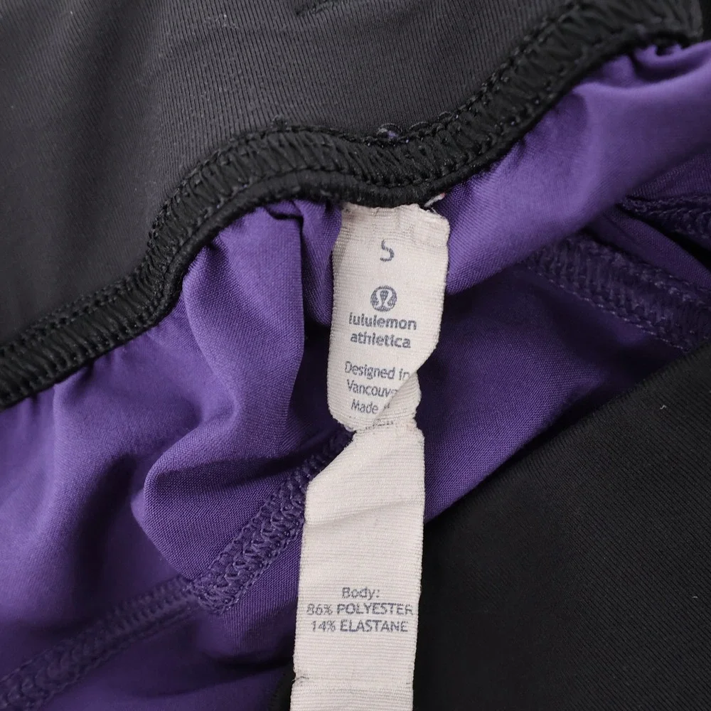 Lululemon T.H.E. Short Athletic Training Shorts Purple Mens Fits Like Small‎